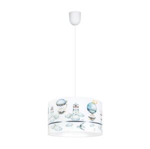 Dětský lustr PIKKI 1xE27/60W/230V modrá