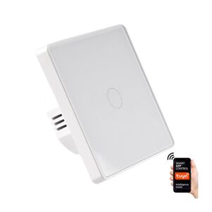 Dotykový spínač jednopólový SMART 800W/230V bílá Wi-Fi Tuya