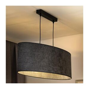 - Lustr na lanku OVAL 2xE27/15W/230V šedá