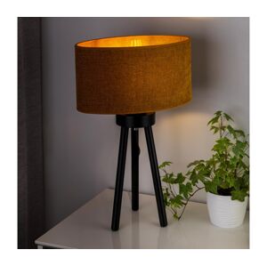 - Stolní lampa OVAL 1xE27/15W/230V hnědá