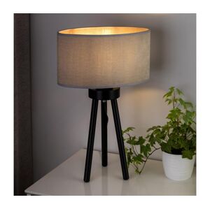 - Stolní lampa OVAL 1xE27/15W/230V šedá