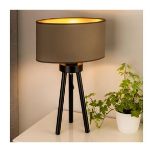 - Stolní lampa OVAL VEGAN 1xE27/15W/230V béžová