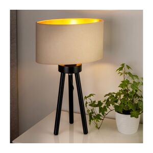 - Stolní lampa OVAL VEGAN 1xE27/15W/230V krémová