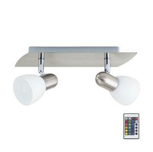 Eglo Eglo 35374 - LED RGB Stmívatelné bodové svítidlo ENEA-C 2xE14/4W/230V + DO