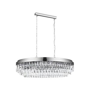 Eglo Eglo 39494 - Lustr na řetězu VALPARAISO 10xE14/40W/230V lesklý chrom