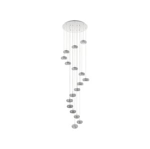 Eglo Eglo 39546 - LED Stmívatelný lustr na lanku CORLIANO 17xLED/4,5W/230V