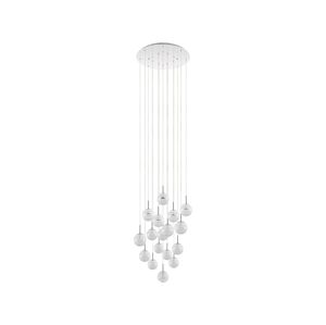 Eglo Eglo 39547 - LED Stmívatelný lustr na lanku MONTEFIO 17xLED/5W/230V