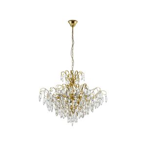 Eglo Eglo 39606 - Lustr na řetězu FENOULLET 9xE14/25W/230V zlatá
