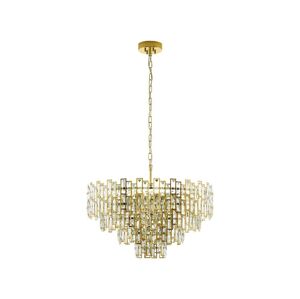 Eglo Eglo 39614 - Lustr na řetězu CALMEILLES 10xE14/25W/230V pr. 78 cm