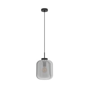 Eglo Eglo 39673 - Lustr na lanku BULCIAGO 1xE27/40W/230V pr. 25 cm šedá