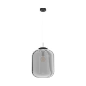 Eglo Eglo 39674 - Lustr na lanku BULCIAGO 1xE27/40W/230V pr. 35 cm šedá