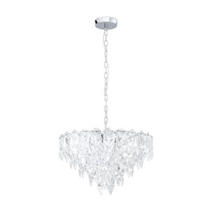 Eglo Eglo 39724 - Lustr na řetězu CARVARIO 10xE14/40W/230V