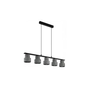 Eglo 39855 - Lustr na lanku HILCOTT 5xE27/40W/230V 39855