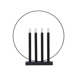 Eglo Eglo 410977 - Vánoční svícen GLORY 4xE10/3W/230V černá