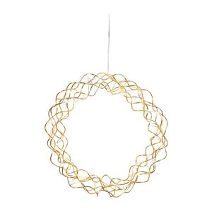 Eglo Eglo 411014 - LED Vánoční dekorace CURLY 30xLED/0,064W/3/230V mosaz