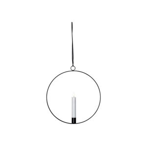 Eglo Eglo 411485 - LED Vánoční dekorace FLAMME RING 1xLED/0,06W/1xAA černá