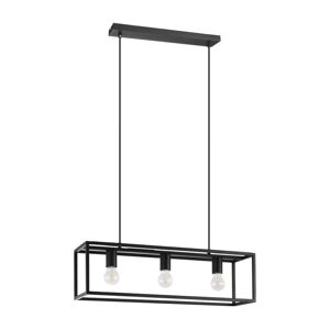 Eglo 43032 - Lustr na lanku ELDRICK 3xE27/40W/230V černá 43032
