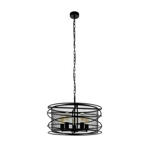 Eglo Eglo 43093 - Lustr na řetězu BLACKWATER 5xE27/60W/230V