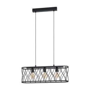 Eglo Eglo 43554 - Lustr na lanku GILTSPUR 3xE27/40W/230V