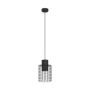 Eglo Eglo 43625 - Lustr na lanku MILLIGAN 1xE27/40W/230V pr. 20 cm černá