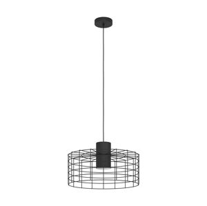 Eglo Eglo 43628 - Lustr na lanku MILLIGAN 1xE27/40W/230V pr. 48 cm černá