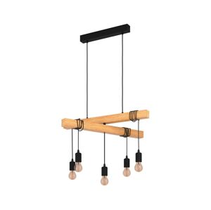 Eglo Eglo 43629 - Lustr na lanku TOWNSHEND 5xE27/60W/230V