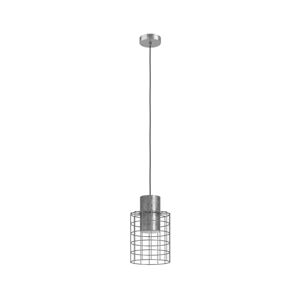 Eglo Eglo 43647 - Lustr na lanku MILLIGAN 1xE27/40W/230V pr. 20 cm stříbrná
