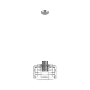 Eglo Eglo 43649 - Lustr na lanku MILLIGAN 1xE27/40W/230V pr. 38 cm stříbrná