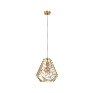 Eglo Eglo 43695 - Lustr na lanku STYPE 1xE27/40W/230V zlatá