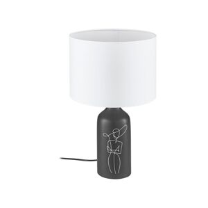Eglo Eglo 43823 - Stolní lampa VINOZA 1xE27/40W/230V bílá/černá