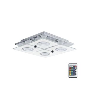 Eglo Eglo 75378 - LED RGB Stmívatelné stropní svítidlo CABO-C 4xGU10/4W/230V + DO