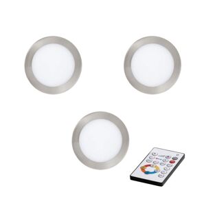 Eglo Eglo 78737 - SADA 3x LED Stmívatelné podhledové svítidlo TINUS LED/17W/230V + DO