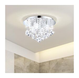 Eglo 79516-LED Koupelnové stropní svítidlo MONTEPRANDONE 8xG9/3W/230V IP44 chrom 79516