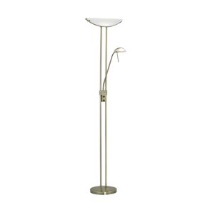 Eglo EGLO 85974 - Stmívatelná stojací lampa BAYA 1xR7s/230W + 1xG9/33W bronz