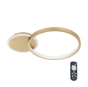 Eglo Eglo 900423 - LED Stmívatelné stropní svítidlo GAFARES LED/15W/230V zlatá + DO