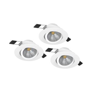 Eglo Eglo 900745 - SADA 3xLED Stmívatelné svítidlo SALICETO 3xLED/6W/230V bílá