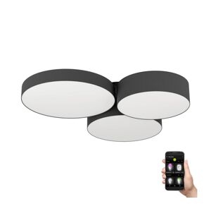 Eglo Eglo 900853-LEDRGBW Stmívatelné stropní svítidlo BARBANO-Z 3xLED/7,5W/230V černá