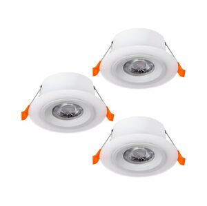 Eglo Eglo 900913 - SADA 3x LED Podhledové svítidlo CALONGE 3xLED/4,8W/230V bílá