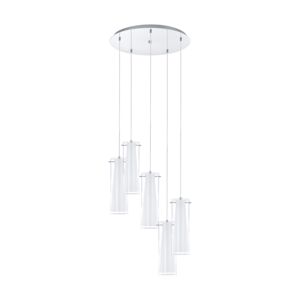 Eglo EGLO 93003 - Závěsné svítidlo PINTO 5xE27/60W
