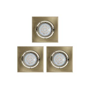 Eglo Eglo 93248 - SADA 3x LED podhledové svítidlo IGOA 3xGU10/5W/230V