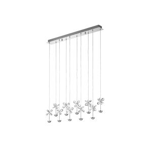 Eglo Eglo 93663 - LED závěsné svítidlo PIANOPOLI 10xLED/2,5W/230V