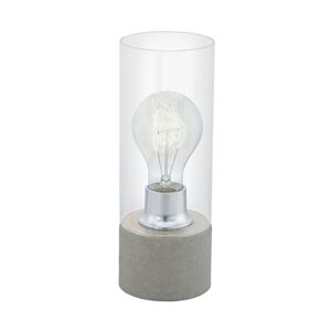 Eglo Eglo 94549 - Stolní lampa TORVISCO 1xE27/60W/230V šedá