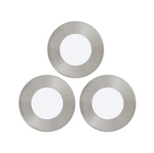 Eglo Eglo 94734 - SADA 3x LED Podhledové svítidlo FUEVA 3xLED/2,7W/230V