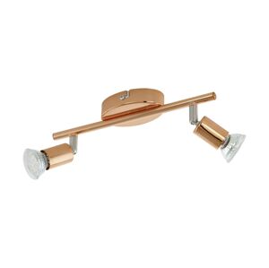 Eglo Eglo 94773 - LED bodové svítidlo BUZZ-COPPER 2xGU10/3W/230V