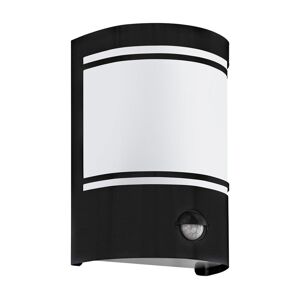 Eglo Eglo 99566 - Venkovní nástěnné svítidlo se senzorem CERNO 1xE27/40W/230V IP44