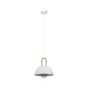 Eglo Eglo 99695 - Lustr na lanku CALMANERA 1xE27/40W/230V bílá