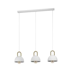 Eglo Eglo 99696 - Lustr na lanku CALMANERA 3xE27/40W/230V bílá