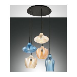 Fabas Luce Fabas Luce 3725-49-363 - Lustr na lanku OLBIA 5xE27/40W/230V