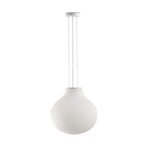 FARO Barcelona FARO 28301 - Lustr na lanku ISABELLE 1xE27/15W/230V pr. 40 cm bílá