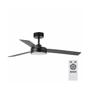 FARO Barcelona FARO 34261 - LED Stropní látor BARTH LED/24W/230V Wi-Fi černá + DO